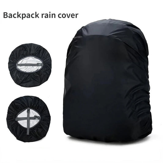 Nueva funda impermeable para mochila de 35L, 45L y 60L, bolsa táctica para exteriores, camping, senderismo, escalada, con hebilla cruzada.
