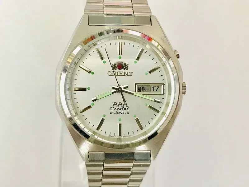 Double lion triple AAA automatic mechanical watch authentic stock double lion table double lion men's watch Oriental watch