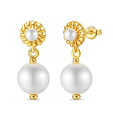 Clássico 925 Brincos de Prata para Mulheres, Estrelas, Luas, Pérolas, Abelhas, Argola Dourada, Noivado, Aniversário, Presente Joalheria Fina