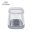 Silicone Cadeira Perna Feltro Capas, Nova Praça Móveis Pads, reduzir o ruído, antiderrapante Sofá Floor Protector