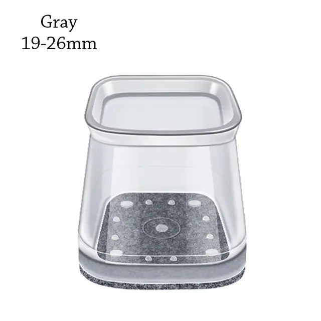 Silicone Cadeira Perna Feltro Capas, Nova Praça Móveis Pads, reduzir o ruído, antiderrapante Sofá Floor Protector