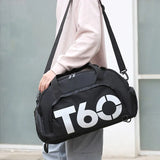 Bolsa de gimnasio impermeable para hombre y mujer, bolso deportivo para Fitness al aire libre, bolsas portátiles ultraligeras para deportes de Yoga, mochila de viaje grande