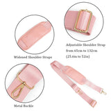 1pc Foldable Women's Travel Convenient Carry-on Clothing Bag Large PU Leather Duffel Bag Women's Business Travel Bag