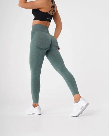 Nvgtn salpicado sem costura elastano leggings mulheres calças de treino macio roupas de fitness calças de yoga cintura alta ginásio wear