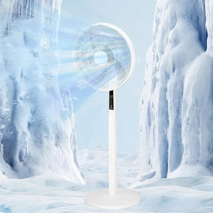 16 Inch Smart Pedestal Standing Fan Shaking Time Outdoor Remote Control Floor Fan for Living Room Bedroom Kitchen Home Office