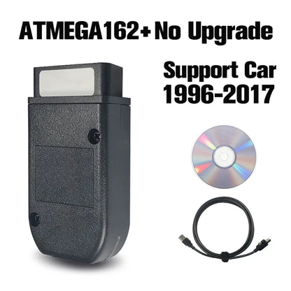 Actualización de Vag Com Real V2 1996-2024 con VIN ilimitados. Real V2 24.8 en línea con logotipo. Interfaz USB de hardware para codificación de diagnóstico VAG.