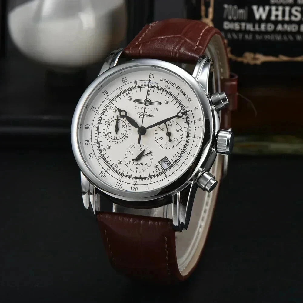 Zeppelin Airship Commemorative Version Men's Retro Business Leisure Men's Watch Fashion Watch