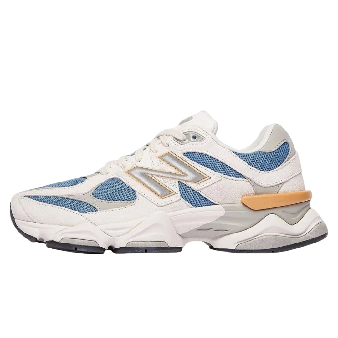NewBalance NB 9060 Men's and Women's Casual Shoes Fashion Breathable Walking Mesh Flat Shoes Sneakers White Female Footwear
