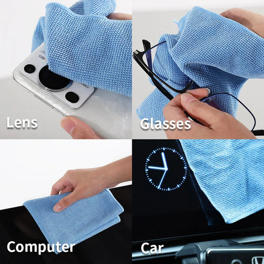 Anti-static towel computer and car clean Microfiber cleaning cloth For glasses, screens and lenses Cleaning Wipes