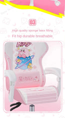 Cute Cartoon Gaming Chair Computer Office Chair Home Reclining Lift Comfortable Student Dormitory Swivel Chair Nylon Feet