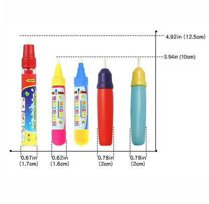 Doodle Pen Magic Pen Painting Mat Toys Pen Writing Mat Pen Water Drawing Toys Replacement Tool Educational Toys for Kids