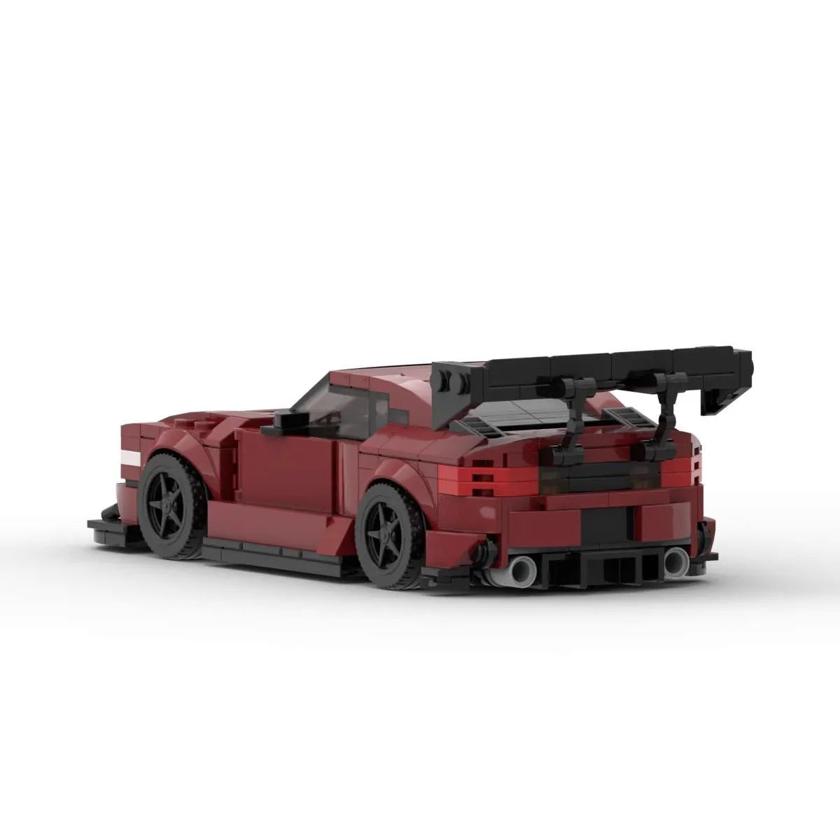 LEQUMOC Technical Car Speed Red Supercar Bricks Model Building Blocks Toys for Gifts Toy City Car