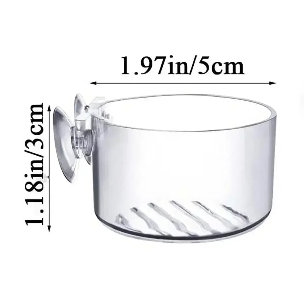 Fish Waterweed Nursery Pot Glass Aquarium Decoration Pot Polka Water Potted Aquatic Planting Cylinder Cup Aquarium Accessories