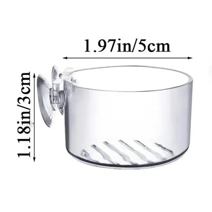 Fish Waterweed Nursery Pot Glass Aquarium Decoration Pot Polka Water Potted Aquatic Planting Cylinder Cup Aquarium Accessories
