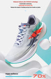 Xtep 360X 2.0 Professional Marathon Running Shoes For Men Racing Carbon Plate Shock Absorbent Sports Training Shoes 975219110035