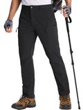 TACVASEN Waterproof Lightweight Hiking Pants Mens Ripstop Quick Dry Cargo Work Pant Outdoor Trekking Hard-wearing Trousers Male