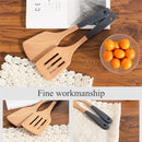 Long Handle Wooden Cooking Kitchenware Non-stick Stir-Fry Spatula Household Heat Resistant Soup Spoons Utensil Kitchen Accessory
