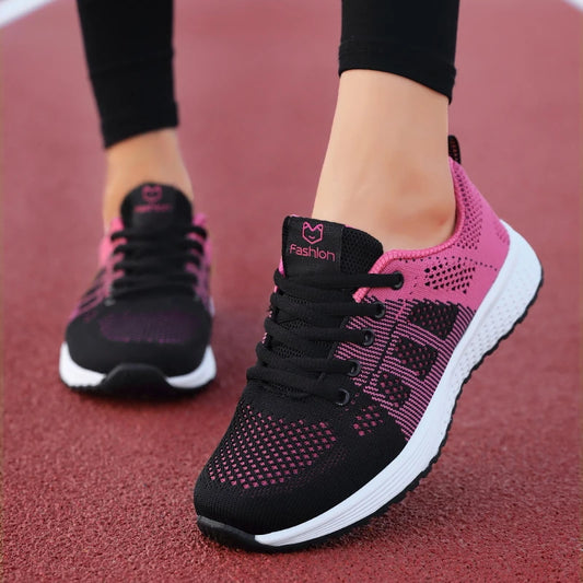 Women's Sport Shoes Fashion Platform Sneakers Ladies Spring Summer Flats Running Shoes for Women Casual Shoes Mesh Jogging Tennis