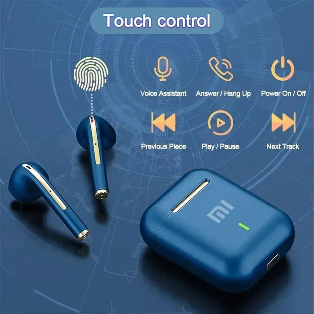Auriculares inalámbricos Xiaomi con cancelación de ruido, actualización Bluetooth 5.3, auriculares intraaurales para música HD, manos libres con micrófono