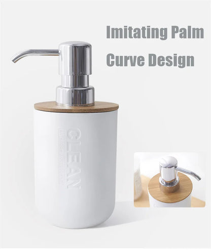 Bathroom Accessories Set Soap Dispenser Bottle Dish Washroom Toothbrush Holder Cup Suit Lotion Rack Toilet Brush Garbage Can