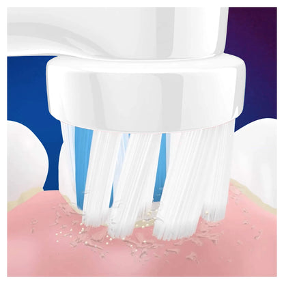 Recambio de cabezales de repuesto para cepillo de dientes eléctrico Oral B EB10 Kids, con cerdas suaves y cabezal redondo pequeño, ideal para limpieza dental de Spiderman y Frozen.