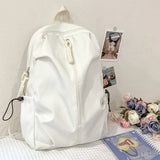 Large Capacity Schoolbag for Boys and Girls, High School and College Students, Simple Casual Sports Backpack, Fashion Travel Backpack