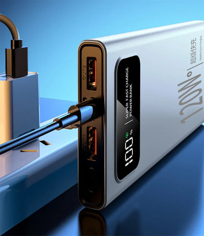 Xiaomi 200000mAh Power Bank 120W Super Fast Charger Large Capacity Mobile Power Portable External Battery for iPhone Samsung New