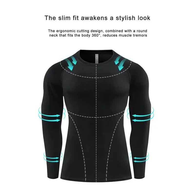 Winter Sports Suit for Kids Quick Drying Thermal Underwear Boys Compression Sportswear Basketball Football Tight Clothing