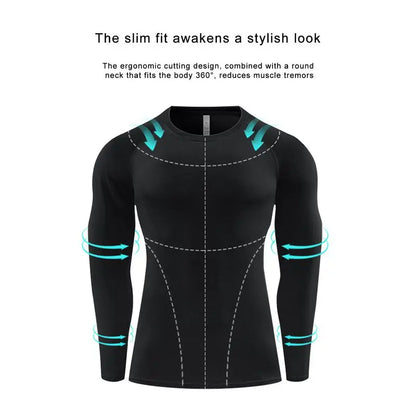 Winter Sports Suit for Children Quick Drying Thermal Underwear Boys Compression Sportswear  Basketball Football Tight Clothing
