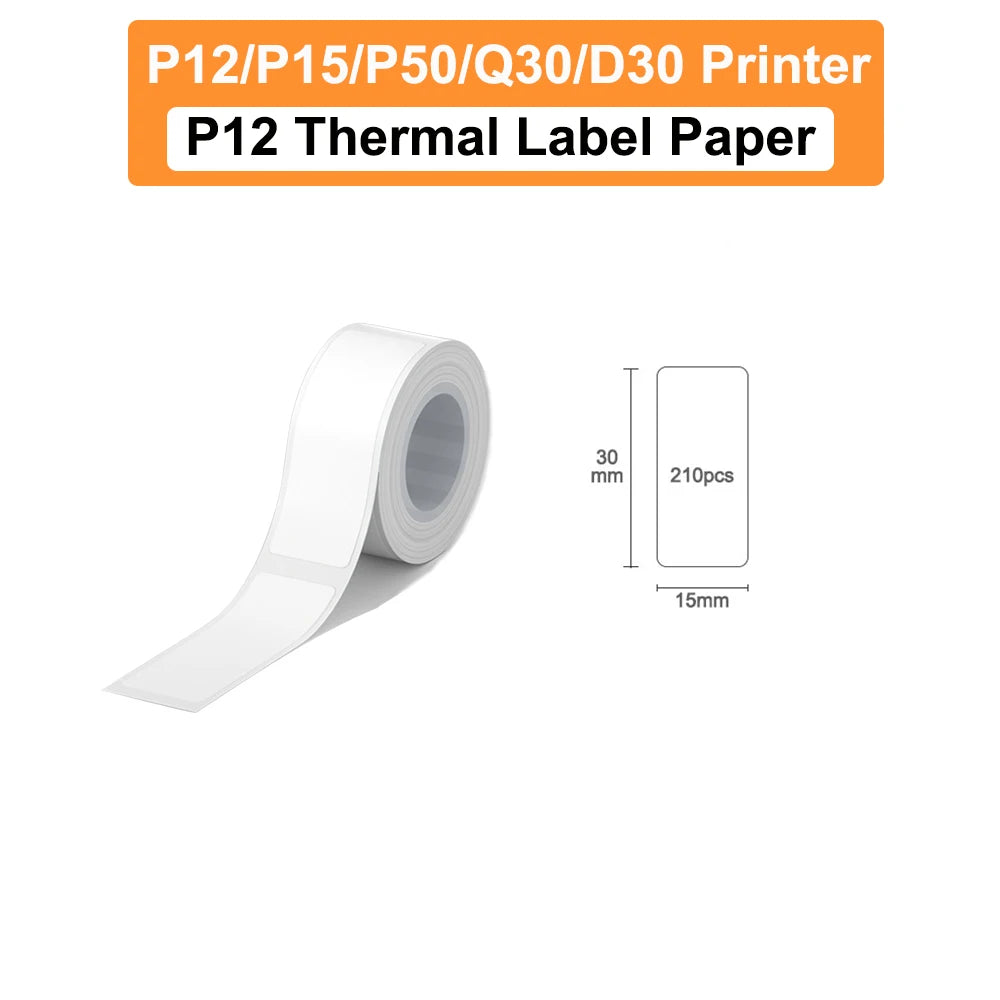 Phomemo D30 Q30/31 Mini Label Printer Paper Printing Label Waterproof Oilproof Scratch-Resistant Price Label Laser Sticker