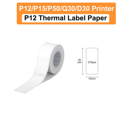 Phomemo D30 Q30/31 Mini Label Printer Paper Printing Label Waterproof Oilproof Scratch-Resistant Price Label Laser Sticker