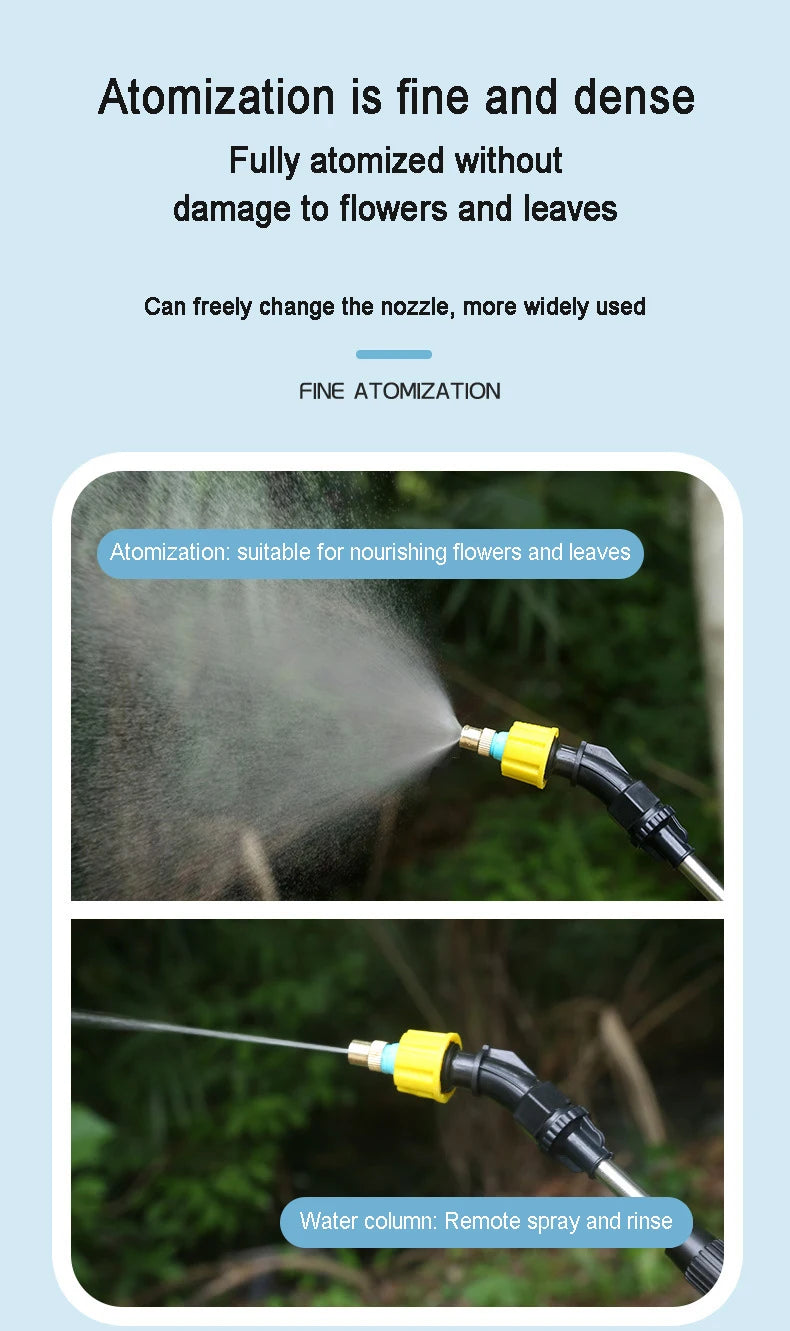 Portable Multi-purpose High Pressure Disinfection Spraying Machine Ultra Long Endurance Electric Sprayer for Farms Orchard 5L/8L