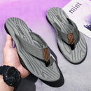 Men's Flip Flops Casual Beach Shoes Large Size Men Sandals Summer Leisure anti slip Leisure anti slip