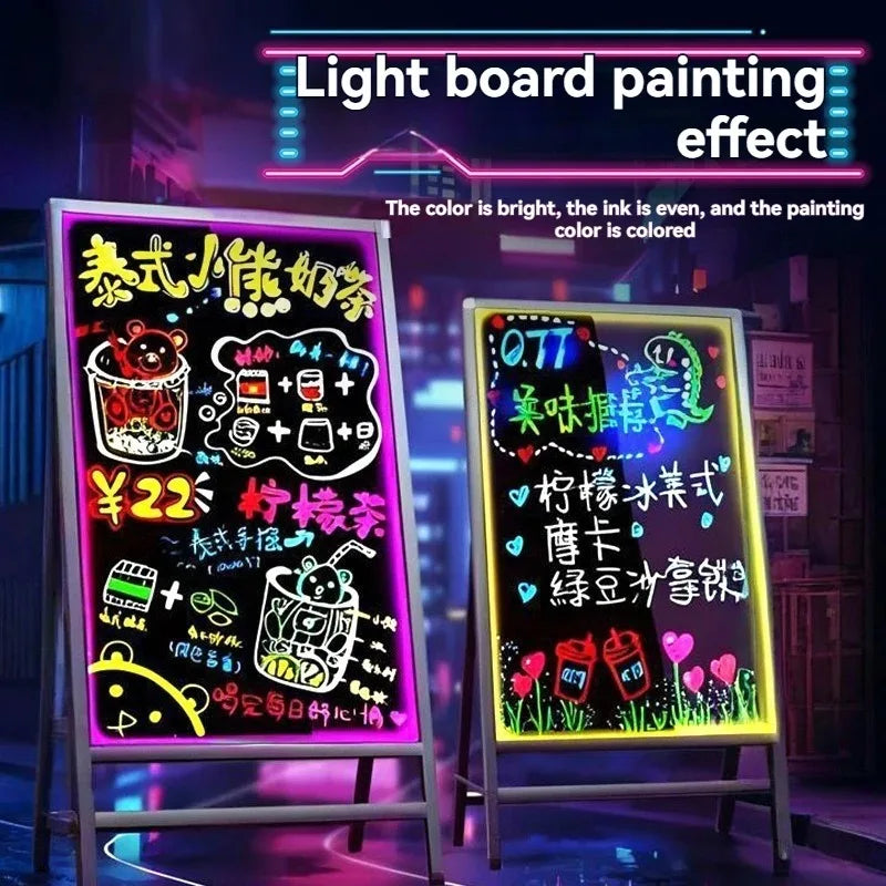 8 Colors 7mm Liquid Erasable Chalk Markers Pens Washable & Wet Erase Neon Makers for Blackboard Chalkboard Signs Glass Window