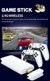 128G Game Stick M15 4K Video TV Game Console Wireless Gamepads Video Game 64G 40000+/50000+ Classic Arcade Games HD Two-player