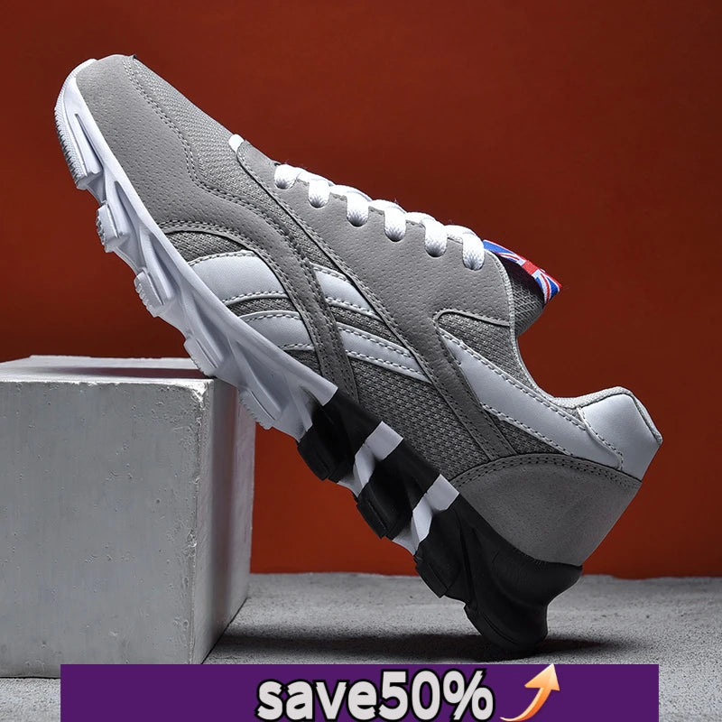 Men Sports Running Shoes Casual Marathon Breathable Lightweight Women's Comfortable Athletic Non-slip Walking Sneakers Outdoors
