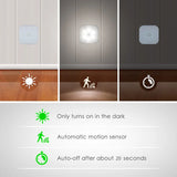 Night Light Motion Sensor With LED Light EU Plug Lamps Children'S Night Light Wireless Night Lamp For Bedside Table Bedroom
