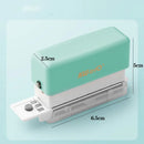 Mini 6-Hole Punching Machine DIY Book Page Stitcher Paper Binding Punch Planner Loose Leaf Paper Hole Puncher Office Stationery