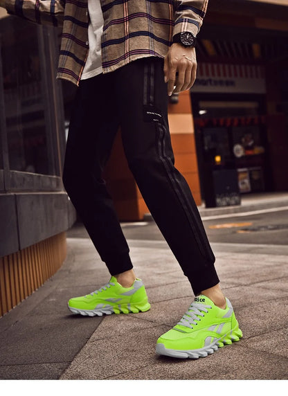 Men Sports Running Shoes Casual Marathon Breathable Lightweight Women's Comfortable Athletic Nonskid Walking Sneakers Outdoors
