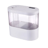 USB Mini Desktop Aquarium Built-in Water Pump / LED light / Filter Self circulation and self circulation goldfish tank
