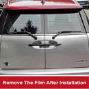 Black For Mini Cooper One D S JCW R55 Clubman 4Doors 2007-2014  Door Handle Covers Stickers Car-Styling Exterior Accessories