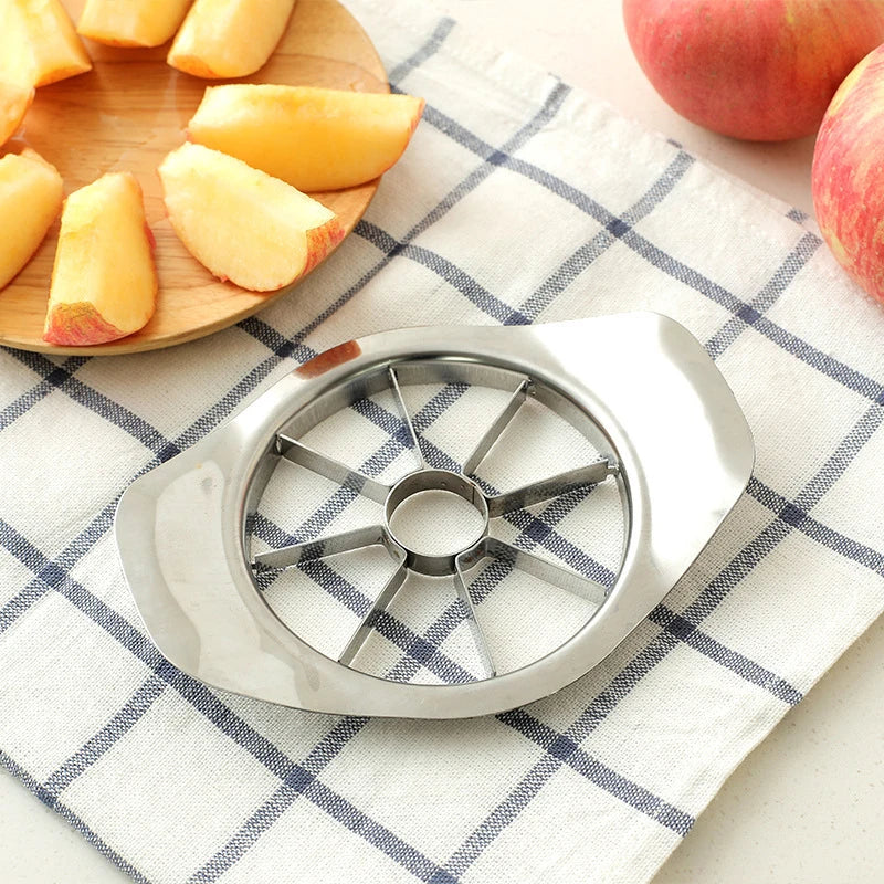 Cortador De Frutas De Aço Inoxidável, Apple Corer, Apple Slicer, Descascador, Cortador, 3 em 1