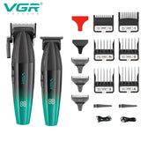 VGR Hair Trimmer Professional Barber Cordless Clipper Electric Hair Cutting Machine Metal Hair Trimmer for Men V-003 V-906 V-308