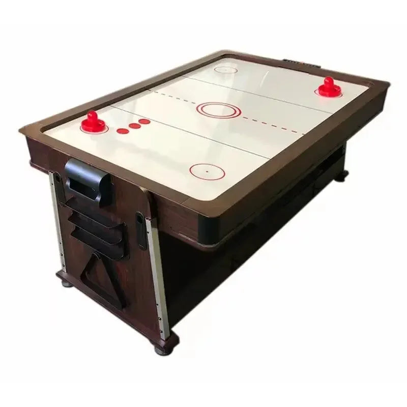 Mesa de billar multijuegos 4 en 1 giratoria moderna para hockey de aire