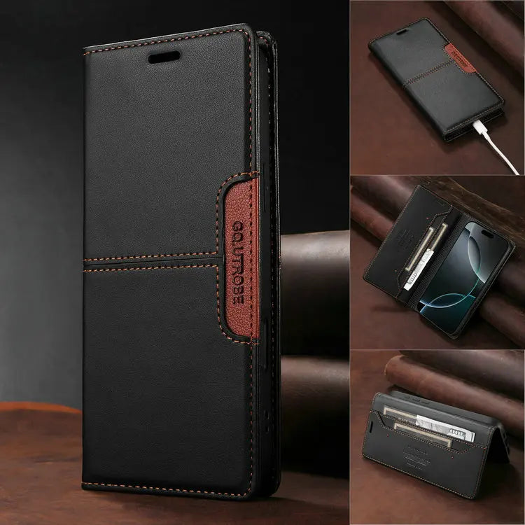 For Poco X7 X6 M7 Pro F7 X 7 5G 4G Leather Flip Case Anti-theft Wallet Card Funda Xiaomi Poco M6 M5s M3 X3 NFC X5 F 6 Book Cover