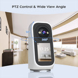 Jooan 2K 3MP PTZ ip Camera Video Call with 2.8Inch LED Screen Baby Cry Sound Detection Security camera AI tracking Baby Monitor