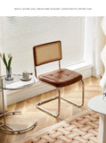 Mid-Century Modern Dining Chairs with Metal Frame, Multiple Styles Leisure chair for Kitchen, Living Room, Office , Muebles