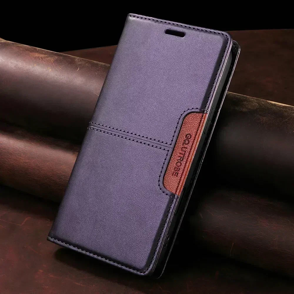 For Poco X7 X6 M7 Pro F7 X 7 5G 4G Leather Flip Case Anti-theft Wallet Card Funda Xiaomi Poco M6 M5s M3 X3 NFC X5 F 6 Book Cover