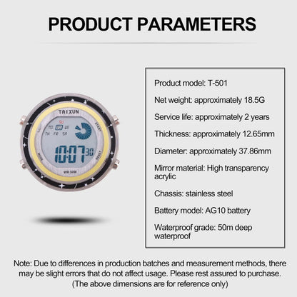 Motorcycle Digital Clock Waterproof Motorbike Stick-on Dashboard Car Clock Car Stick-On Mini Watch For Dashboard Boat Bike
