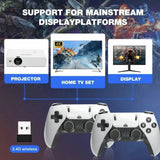X8 Super 4K HD Game Stick 128GB 50000 Retro Games Dual 2.4G Wireless Controller Portable Plug & Play TV Game Console